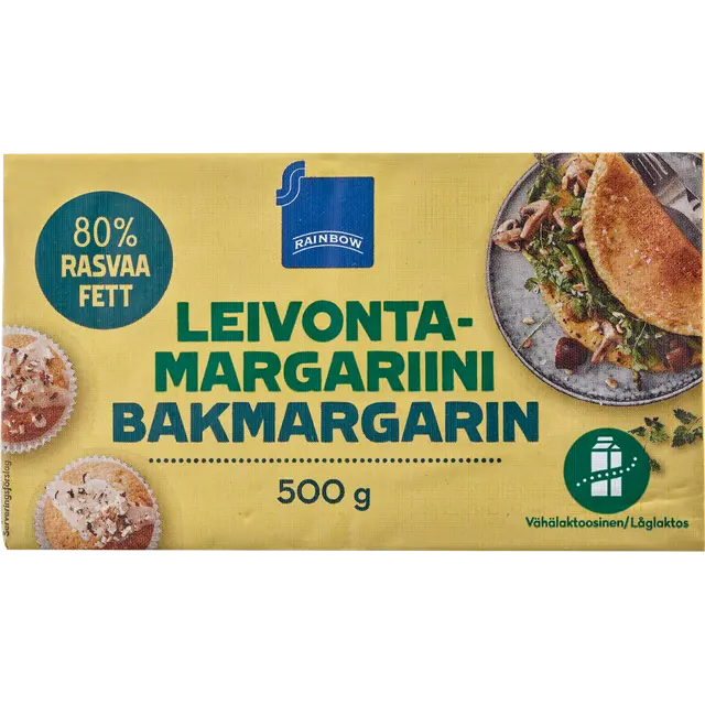 Rainbow leivontamargariini 80 500 g