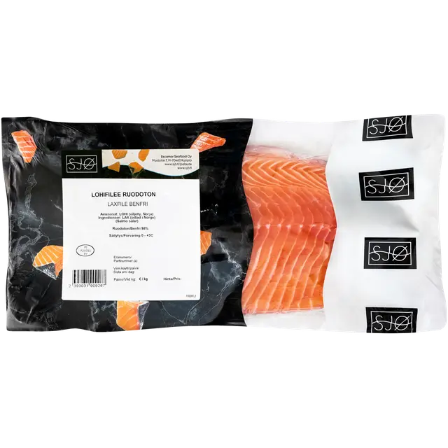 SJØ Lohifilee n1kg  ruodoton 800-1200g vac n5kg