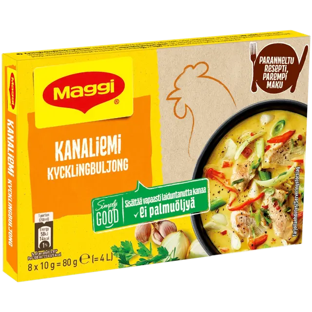 Maggi 80g Kanaliemi 8 palaa