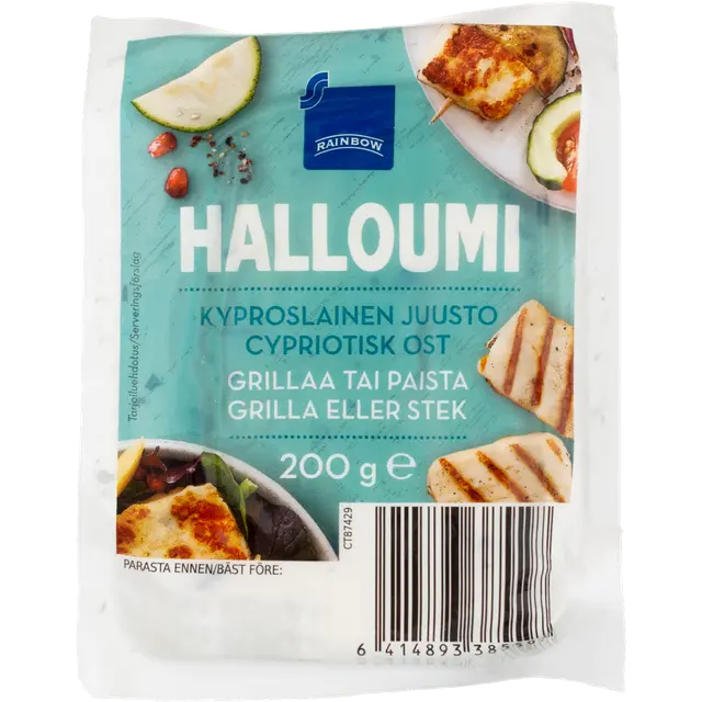 Rainbow halloumi 200g