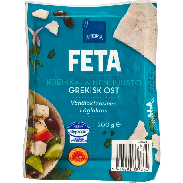 Rainbow fetajuusto 200 g