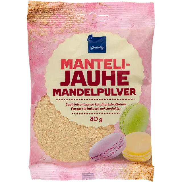 Rainbow 80g mantelijauhe
