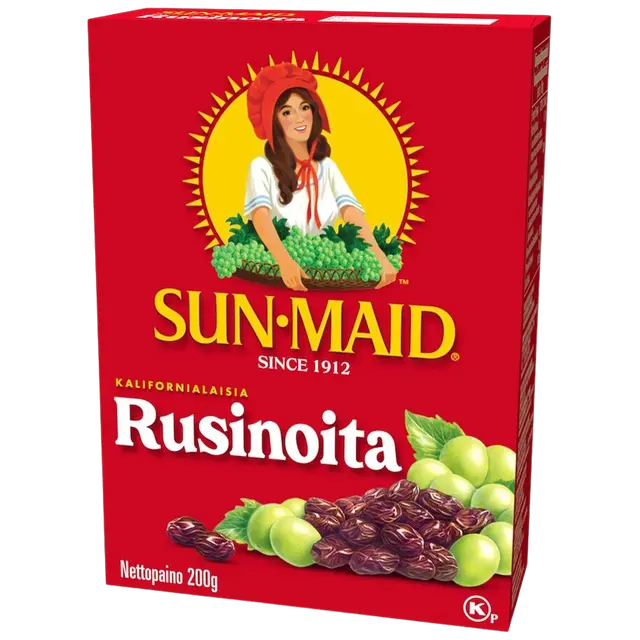 200g Sun-Maid Kalifornialainen kivetön rusina