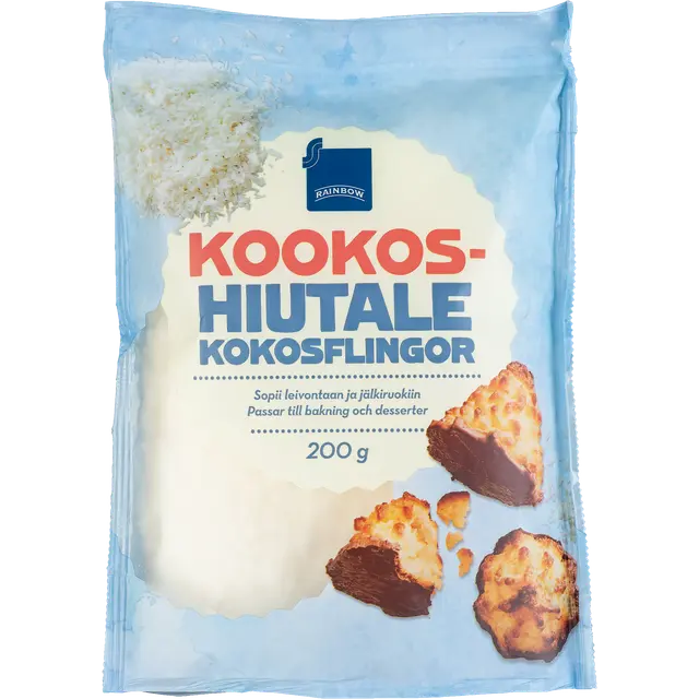 Rainbow 200g kookoshiutale