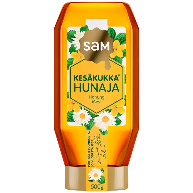 Hunajainen SAM Kesäkukka Hunaja 500g