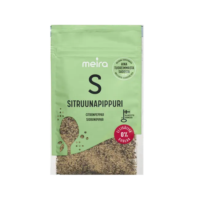 Meira Sitruunapippuri ei lisättyä suolaa 32g