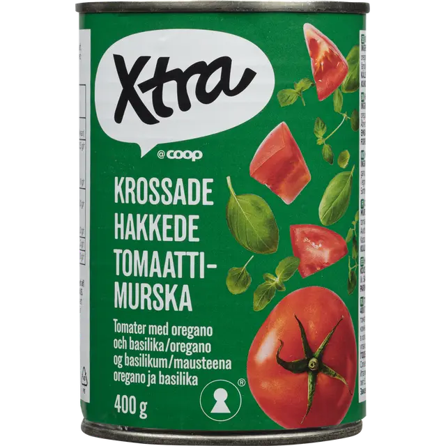 Xtra tomaattimurska oregano ja basilika 400 g