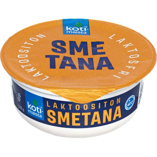 Kotimaista smetana 35% 120g laktoositon