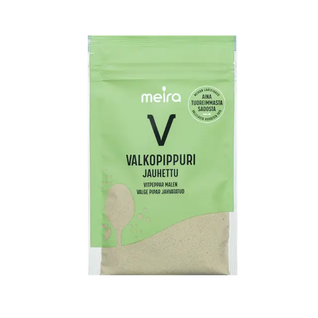 Meira Valkopippuri jauhettu 31g