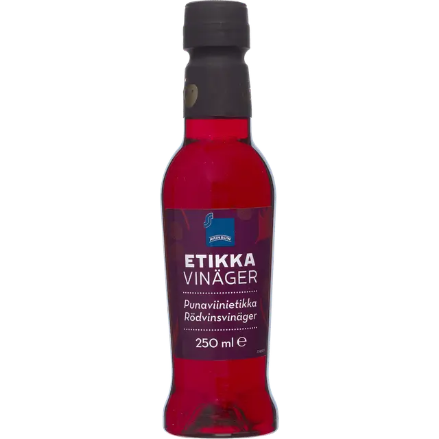 Rainbow punaviinietikka 250 ml