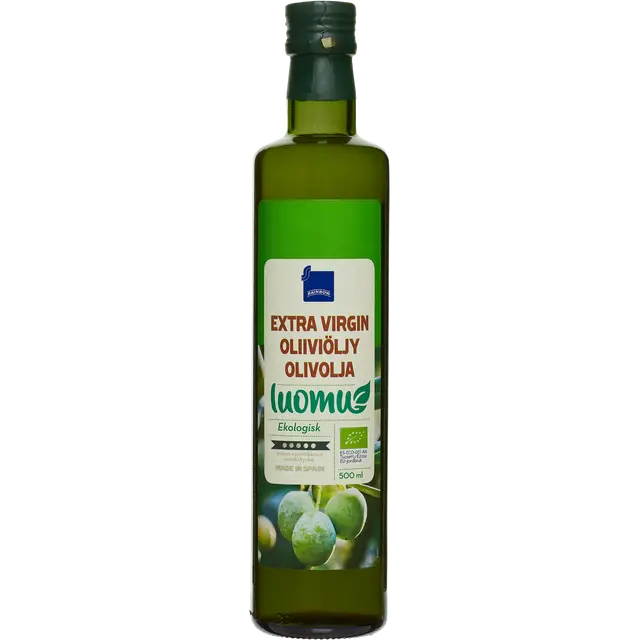 Rainbow 500ml luomu extra-neitsytoliiviöljy