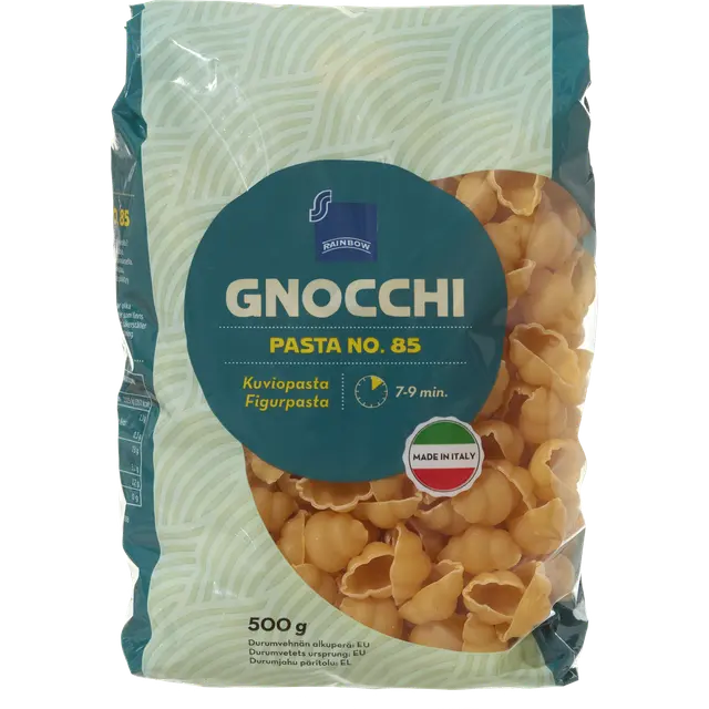 Rainbow 500g Gnocchi kuviopasta