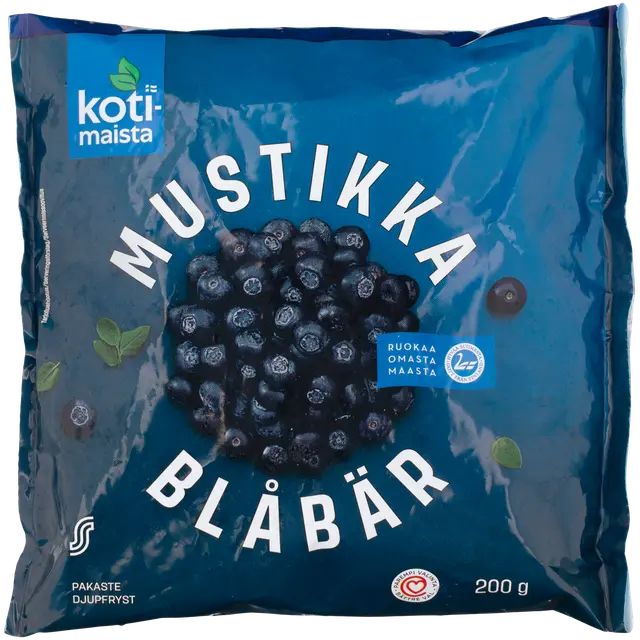 Kotimaista 200g mustikka pakaste
