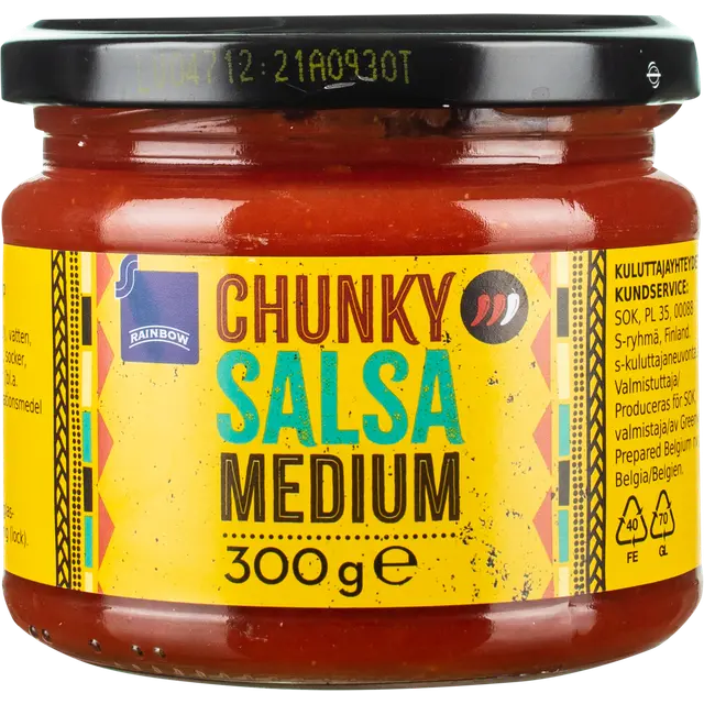 Rainbow 300g salsakastike medium