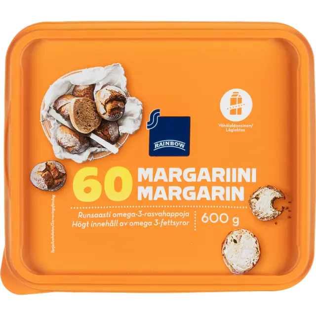 Rainbow margariini 60 600 g