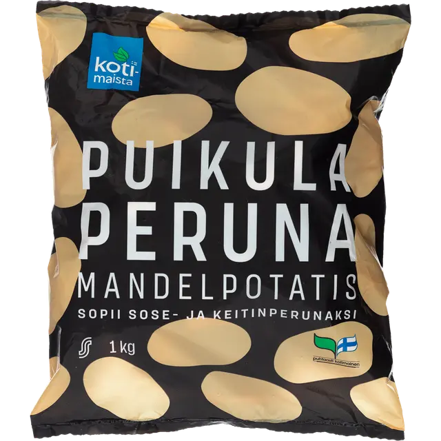 Kotimaista puikulaperunapussi 1 kg
