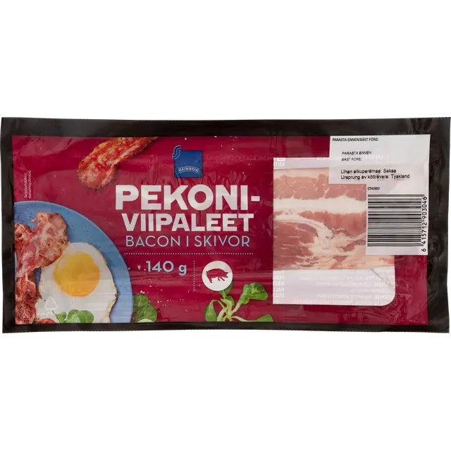 Rainbow 140g pekoniviipaleet