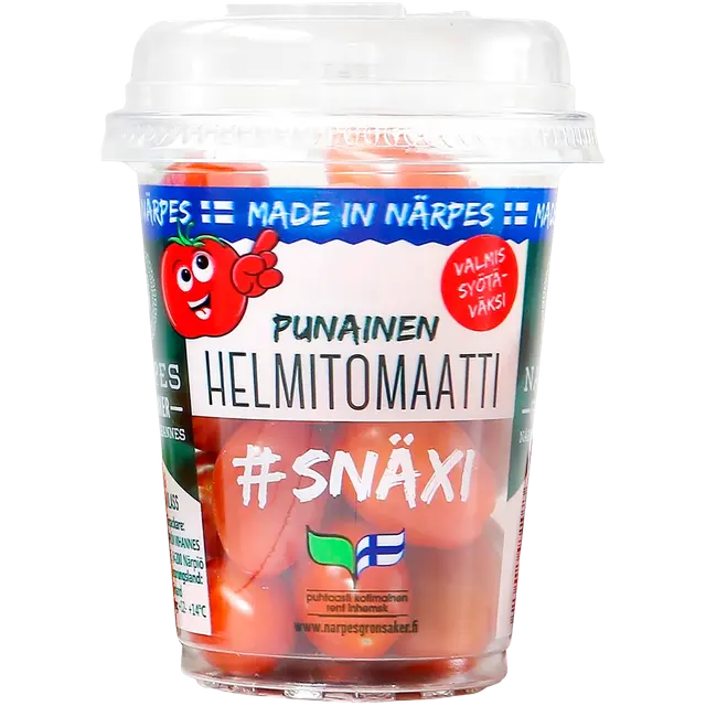 Närpiön Vihannes Punainen helmitomaatti 200g
