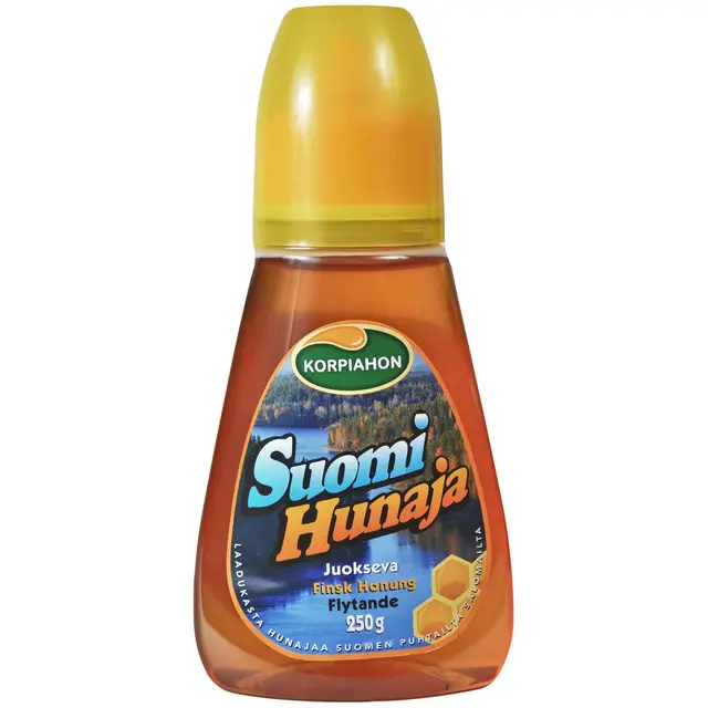 Korpiahon Suomi hunaja 250 g Juokseva