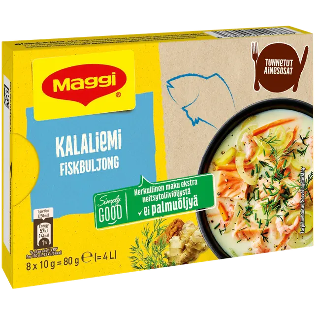 Maggi 80g Kalaliemi 8 palaa