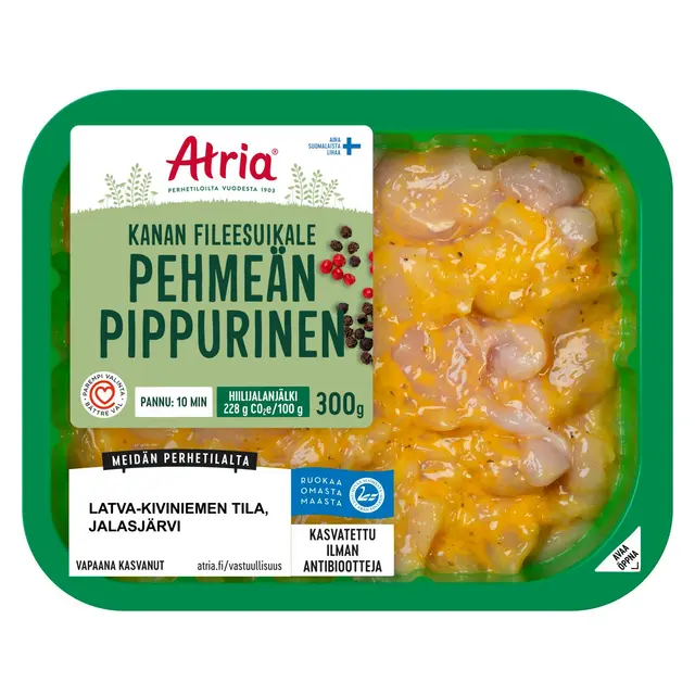 Atria Kanan Fileesuikale Pehmeän Pippurinen 300g