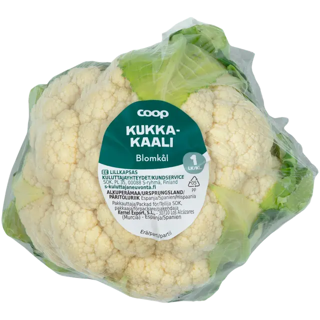 Coop pakattu kukkakaali
