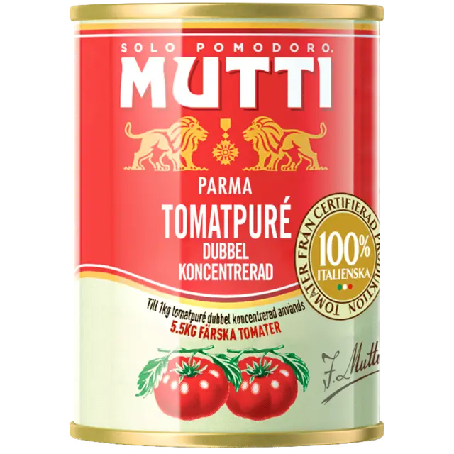 Mutti tuplakonsentroitu tomaattipyree 140g