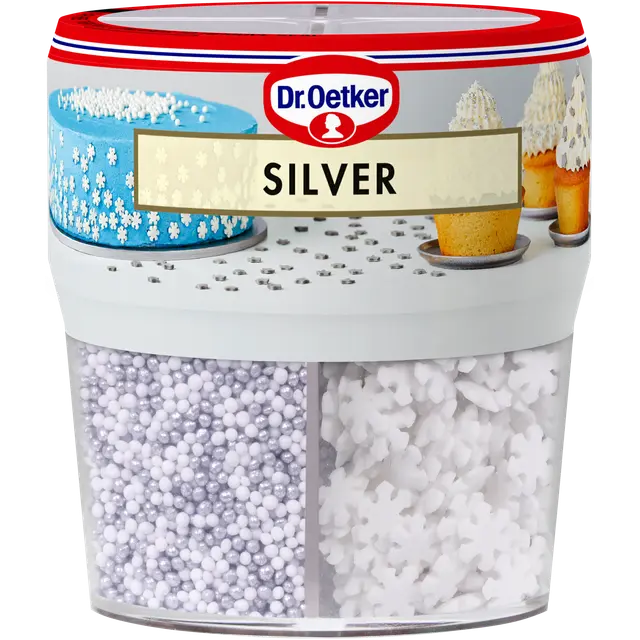 Dr. Oetker Silver -koristerakeet 76g