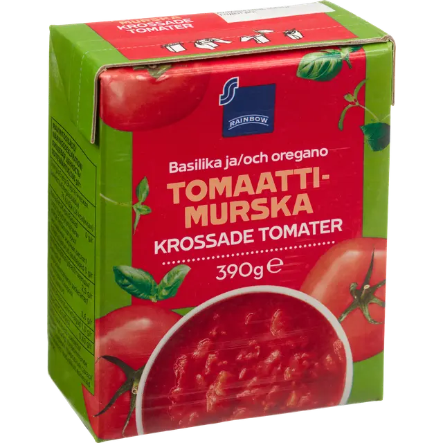 Rainbow tomaattimurska basilika ja oregano 390 g