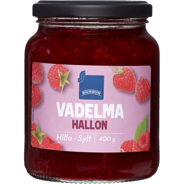 Rainbow vadelmahillo 400 g
