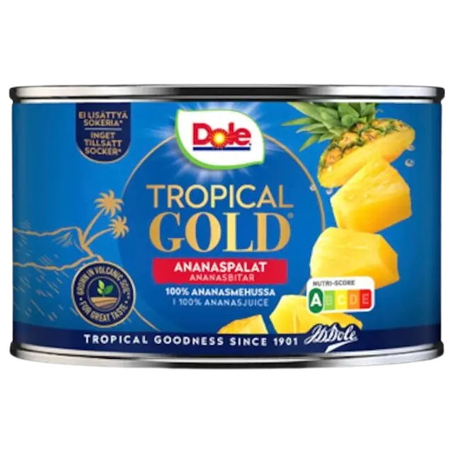 227/139g Dole Tropical Gold Ananaspaloja mehussa