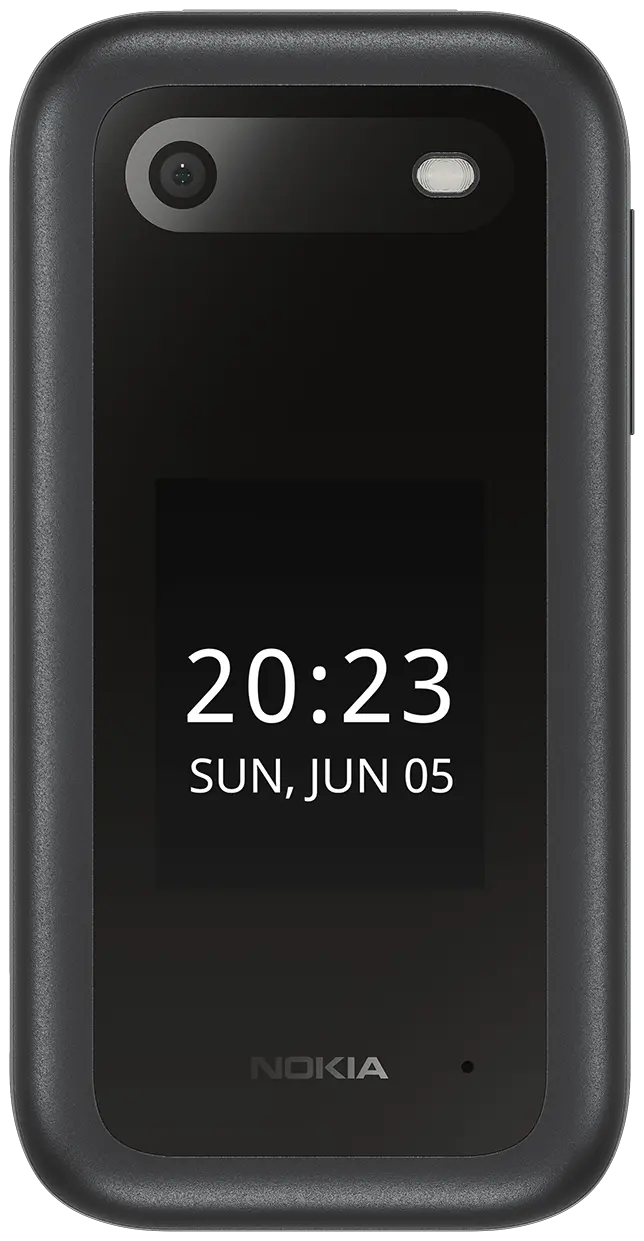 Nokia 2660 musta puhelin + teline