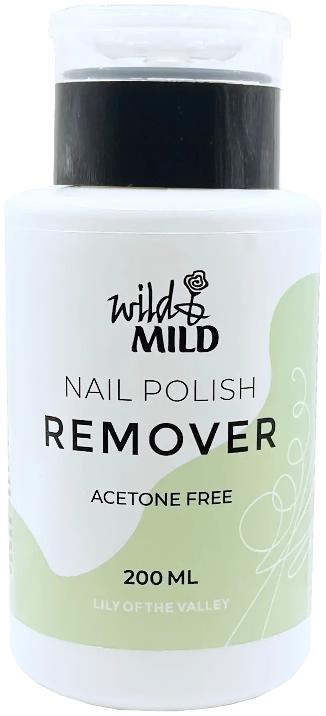 Wild&Mild Nail polish remover acetone free 200ml
