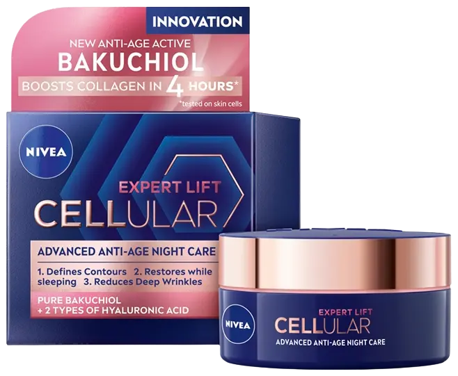 NIVEA 50ml Cellular Expert Lift Advanced Anti-Age Night Cream -yövoide