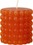 Pentik - Pentik Helmi Pöytäkynttilä 7,5x7,5 cm, oranssi