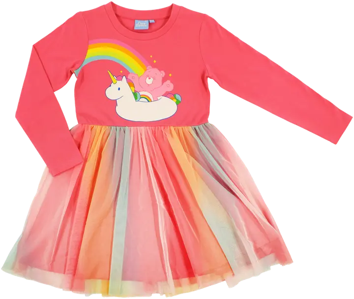 Halinallet lasten mekko EM-CABR-0003A - Pink/rainbow