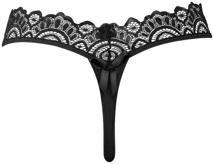 Coco stringit 3 kpl pakkaus S/M - MUSTA - 2
