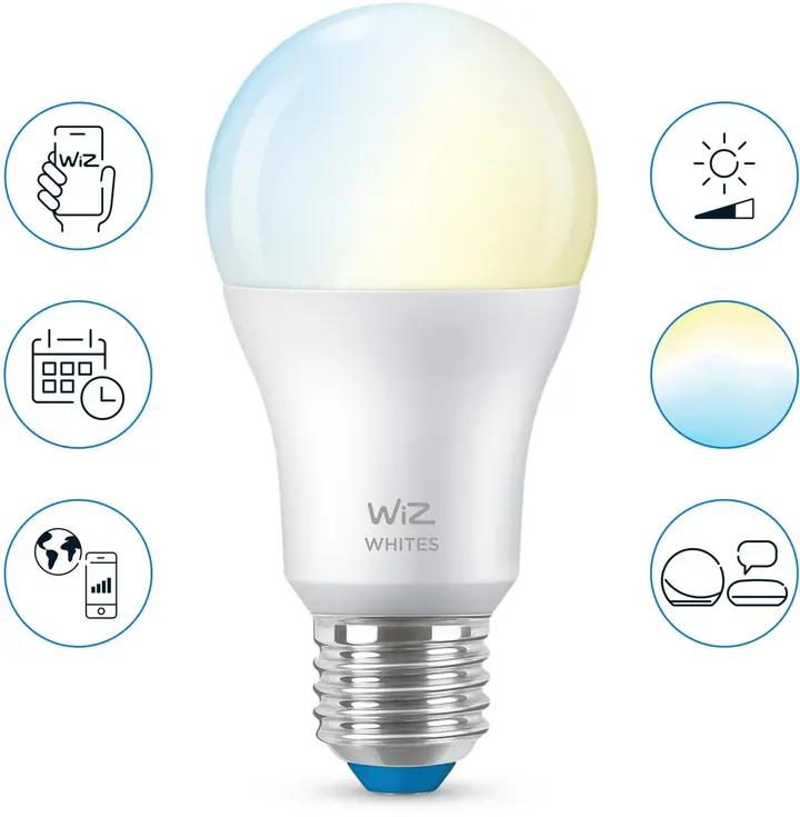 WiZ älylamppu E27 A60 8.5W TW Wi-Fi - 4
