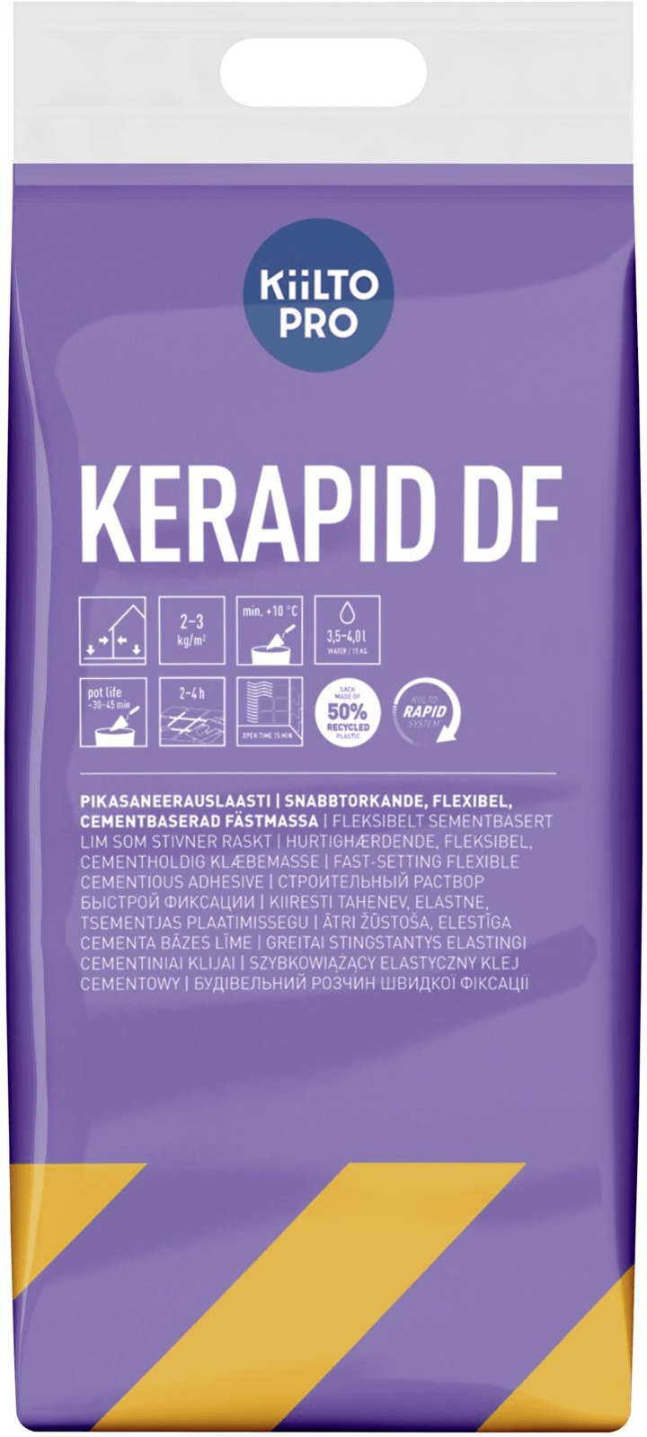 Kiilto Kerapid DF Pikasaneerauslaasti 15 Kg | Prisma Verkkokauppa