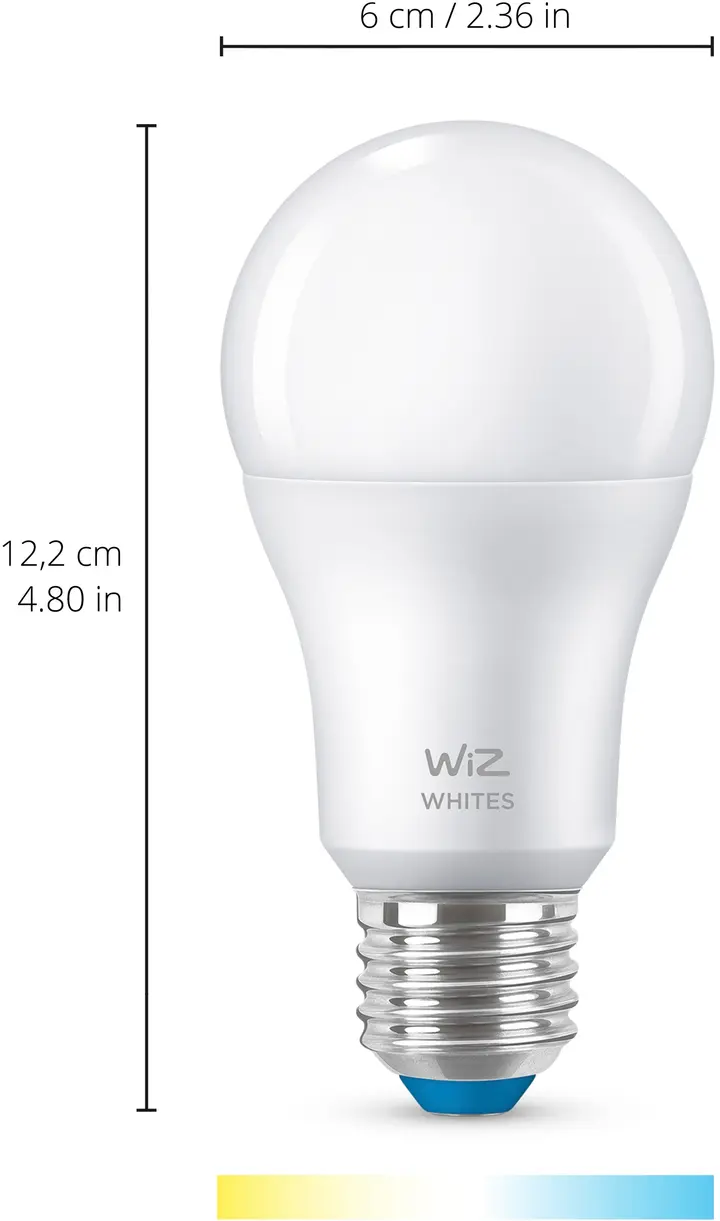 WiZ älylamppu E27 A60 8.5W TW Wi-Fi - 5