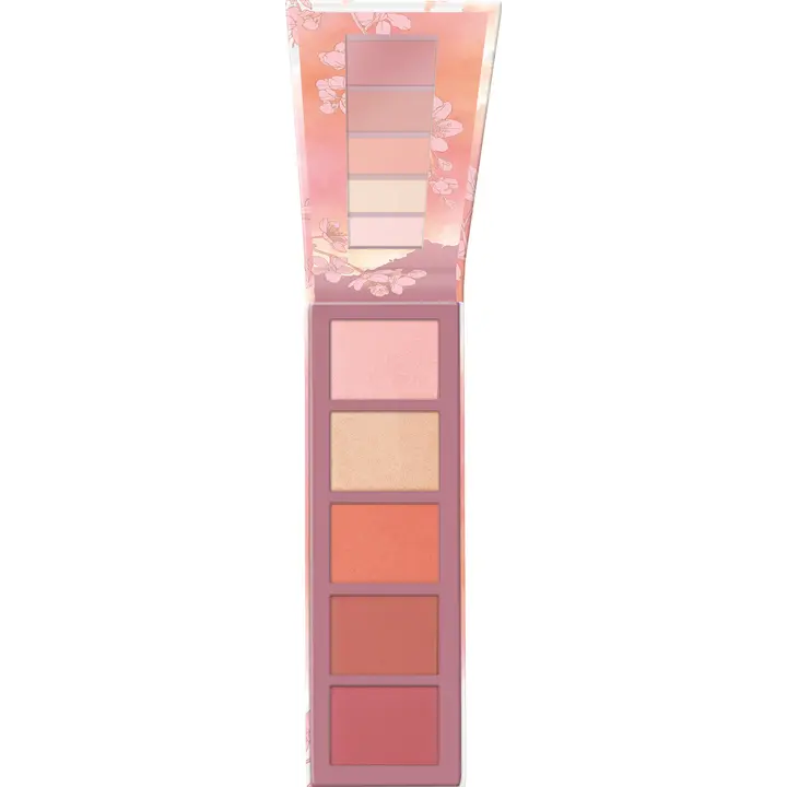 essence peachy BLOSSOM blush & highlighter palette 15 g
