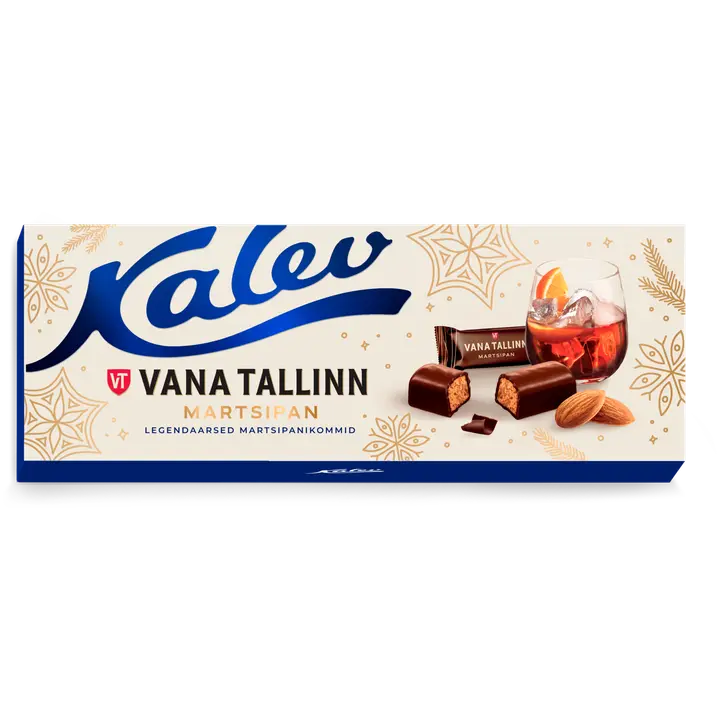 KALEV Vana Tallinn martsipanikommid 300g