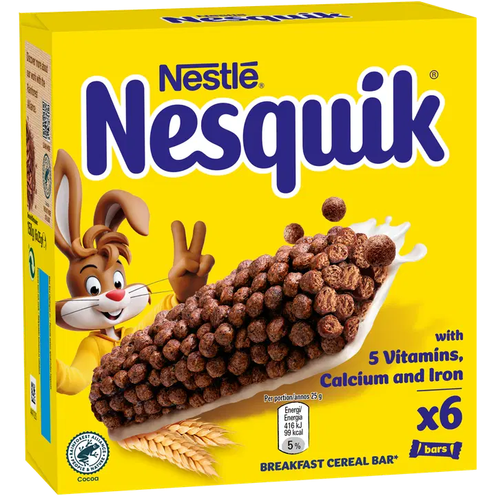Nesquik 6x25g viljapatukka
