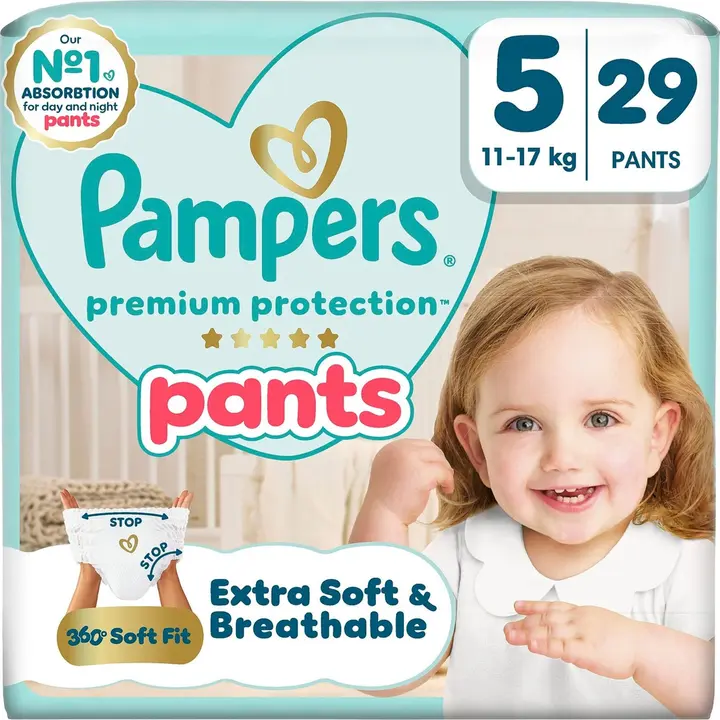 Pampers Premium Protection Pants S5 11-17kg 29kpl housuvaippa