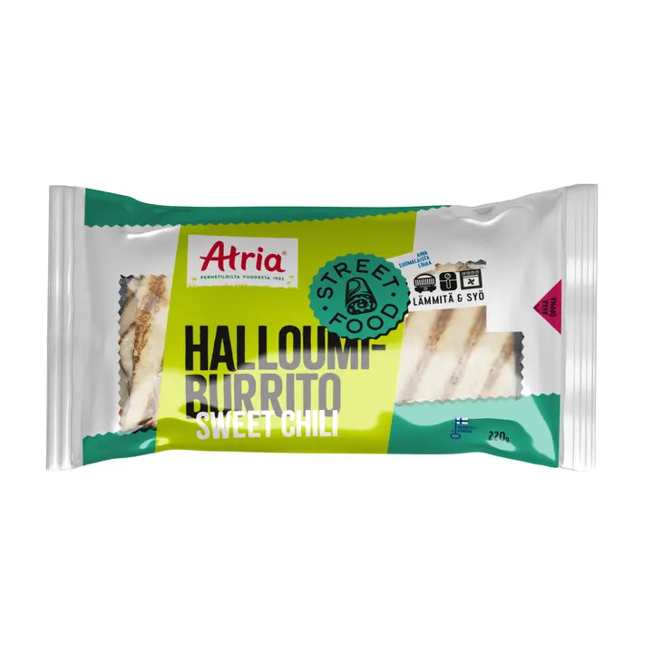 Atria Halloumiburrito Sweet Chili 220g