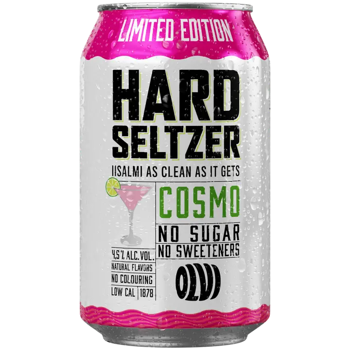 OLVI Hard Seltzer Cosmo Limited Edition 4,5 % 0,33 l tlk