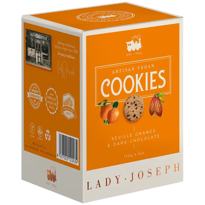 Lady Joseph appelsiini-suklaa keksit 130 g