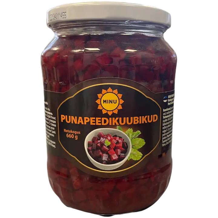 Minu punapeedikuubikud 660g