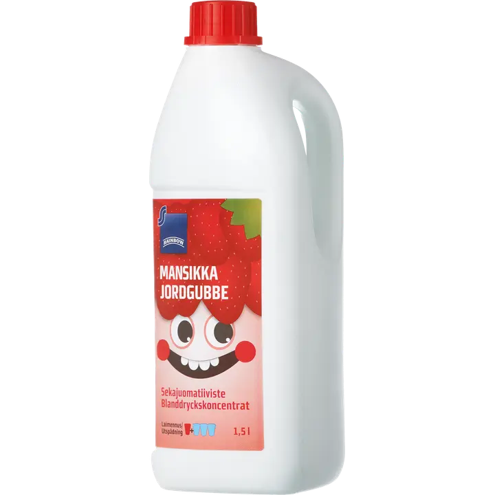Rainbow maasikantsentraat 1+3 1,5 L