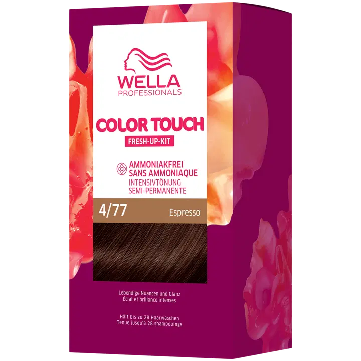 Wella Professionals Color Touch Deep Brown Espresso 4/77 kotiväri 130 ml